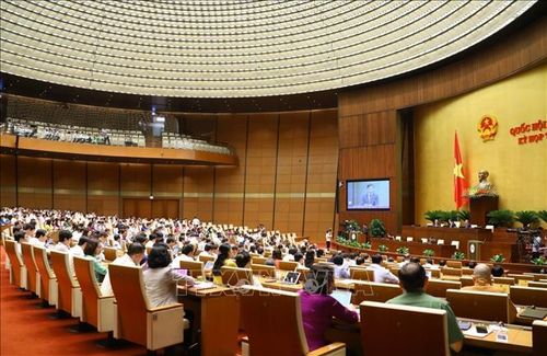 Quang cảnh phiên họp. Ảnh: Văn Điệp/TTXVN