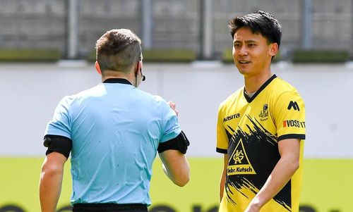 Takashi Uchino đang thi đấu tại Đức cho Fortuna Dusseldorf