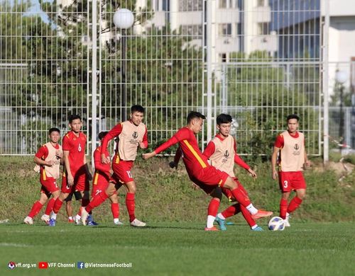 Tất cả đều đang rất nỗ lực để giành được kết quả tốt nhất trong trận đấu sắp tới. (Nguồn: VFF)