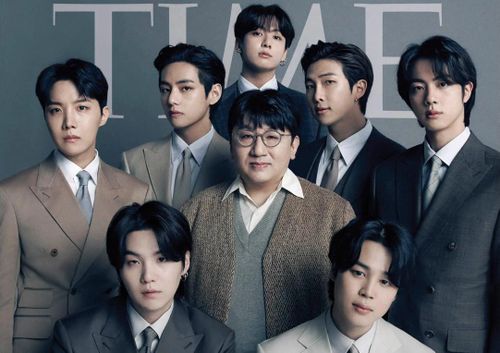 Bang Si Hyuk là nhà sáng lập của HYBE cũng là người đồng hành với BTS trên con đường xây dựng và phát triển sự nghiệp. Ảnh: TIME.