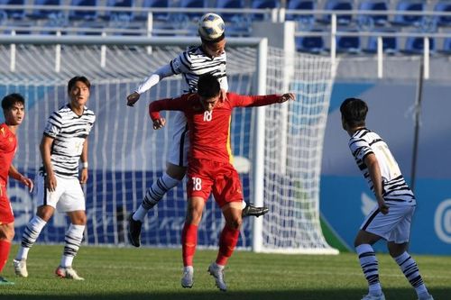 Hàng công U23 Hàn Quốc bị chỉ trích vì tận dụng cơ hội kém (Ảnh: AFC)