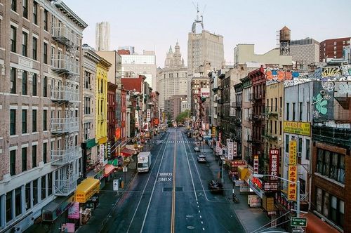 Một góc phố khu Chinatown ở thành phố New York, Mỹ. (Nguồn: Jorge Quinteros/CC/Flickr)