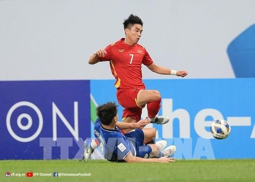 U23 Việt Nam sẽ khốn đốn nếu khinh suất U23 Malaysia.. Ảnh: VFF/TTXVN phát