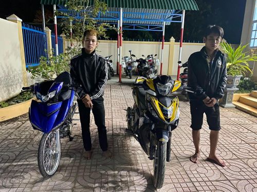 Các đối tượng liên quan tại trụ sở công an