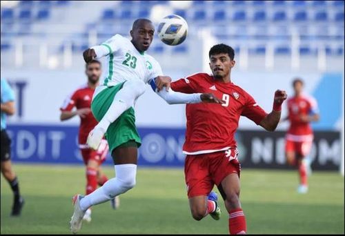  Trận U23 Saudi Arabia gặp U23 Các Tiểu vương quốc Arab Thống nhất diễn ra hấp dẫn. Ảnh: AFC.