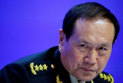 Bộ trưởng Quốc phòng Trung Quốc Ngụy Phượng Hòa. (Ảnh: Reuters)