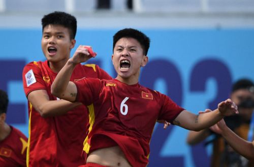 Một hình ảnh mạnh mẽ được U23 Việt Nam trình diện. Ảnh: VFF
