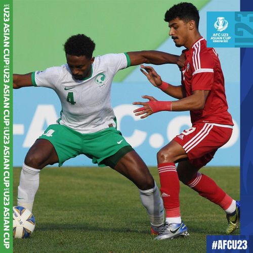 Saudi Arabia là đối thủ ở tứ kết U23 châu Á của Việt Nam. Ảnh: AFC.