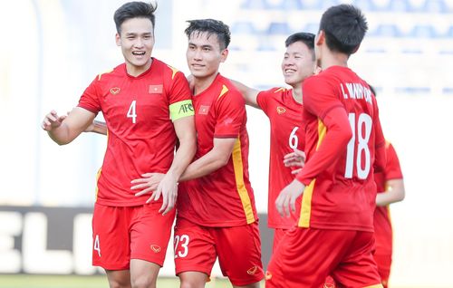 Không nhiều tài năng U23 Việt Nam có chỗ ở V.League bất chấp tiềm năng rất lớn họ đang thể hiện tại U23 châu Á 2022. Ảnh: AFC.