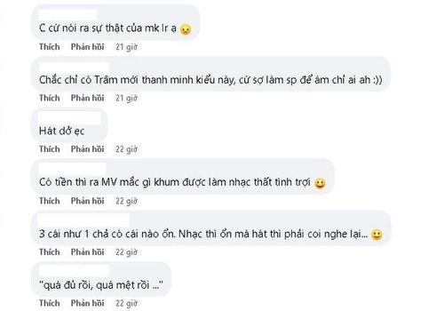 Nhiều người cảm thấy mệt mỏi khi nữ ca sĩ luôn mang đến nguồn năng lượng ảm đảm, sầu não tới khán giả