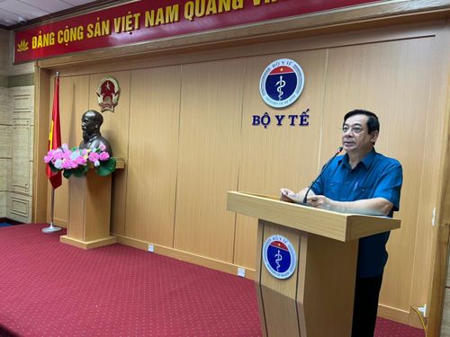  PGS, TS Lương Ngọc Khuê phát biểu tại buổi tập huấn.