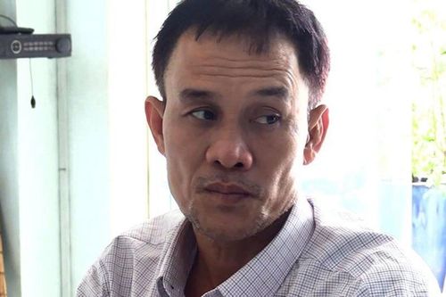 Hoàng Văn Giang ra đầu thú (Ảnh: Công an cung cấp)