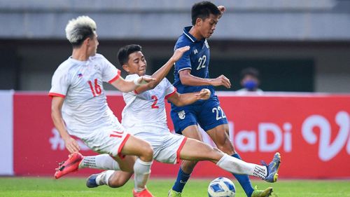 U19 Thái Lan (áo xanh) là ứng viên vô địch. Ảnh: Changseuk