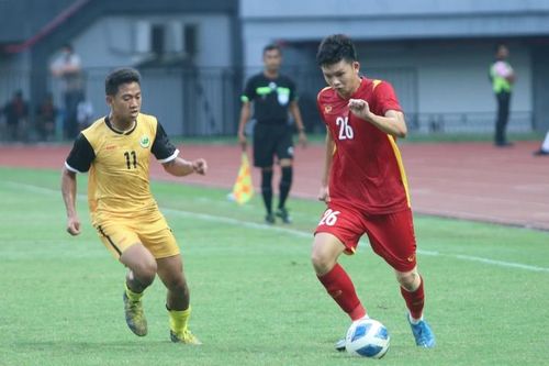U19 Việt Nam sử dụng đội hình dự bị đấu U19 Brunei.