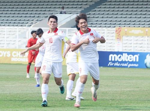 U19 Việt Nam có chiến thắng trước U19 Myanmar. Ảnh: VFF