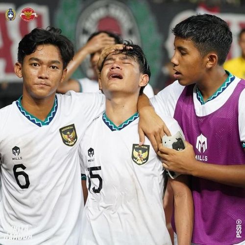 Indonesia bị loại do kém chỉ số đối đầu so với Việt Nam và Thái Lan. Ảnh: PSSI