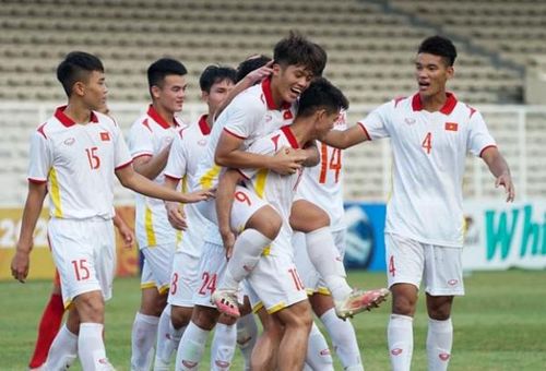 U19 Việt Nam hướng đến tấm vé chung kết. Ảnh: VFF