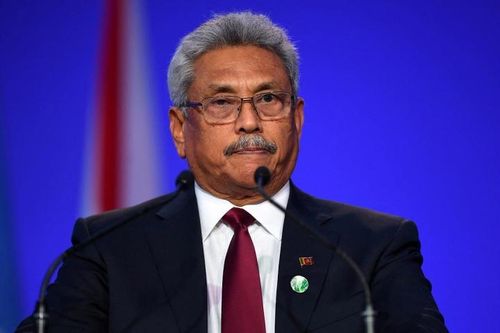 Tổng thống Sri Lanka Gotabaya Rajapaksa.