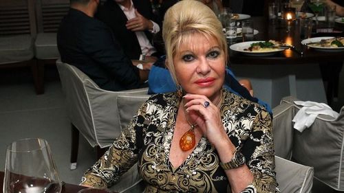 Bà Ivana Trump, vợ đầu tiên của ông Donald Trump. Ảnh: AFP.