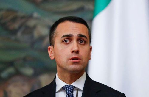 Ngoại trưởng Italy Luigi Di Maio nghi ngờ việc Rome có thể tiếp tục cung cấp vũ khí cho Ukraine. (Nguồn: AFP)