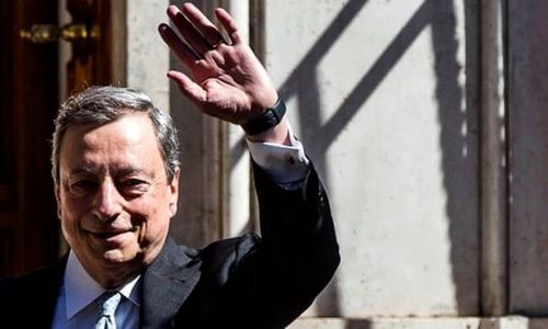 Thủ tướng Italy Mario Draghi.