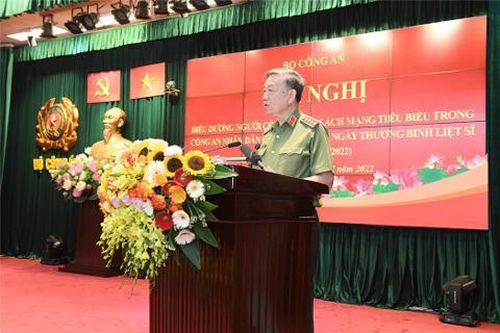 Bộ trưởng Tô Lâm phát biểu tại Hội nghị