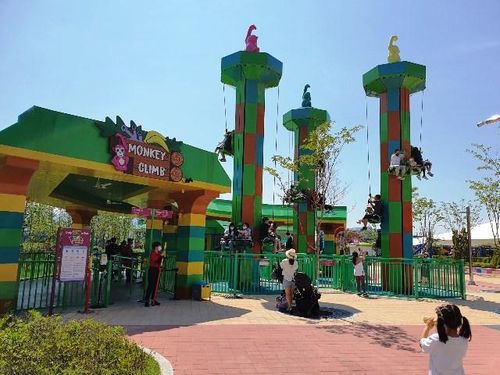Trò chơi khỉ trèo cây.