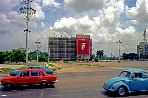 Quảng trường Cách mạng ở thủ đô Havana.