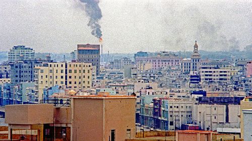 Một góc thành phố Havana, Cuba năm 1981. Ảnh: Alan Denney Flick.