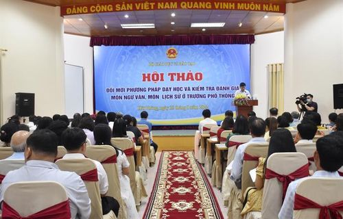 Quang cảnh Hội thảo. Ảnh: moet.gov.vn