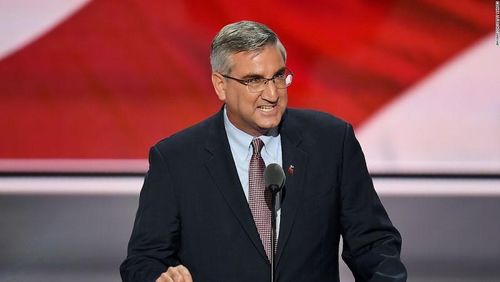 Thống đốc bang Indiana của Mỹ Eric Holcomb. (Nguồn: CNN)