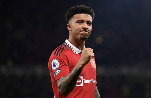 Sancho bùng nổ với bàn thắng vào lưới Liverpool. 