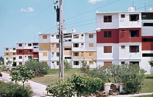 Khu dân cư mới ở Jibacoa, cách Havana 275 km về phía Đông.