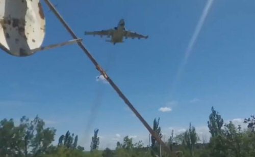 Ngay từ đầu, Quân đội Nga đã sử dụng tích cực cường kích Su-25 trong chiến dịch quân sự đặc biệt ở Ukraine.