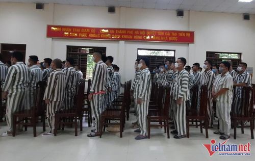 Tại Trạm giam số 2 lần này có 28 phạm nhân được đặc xá