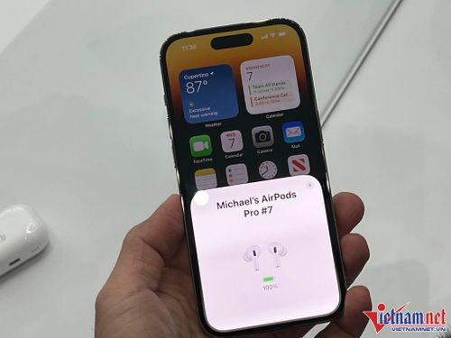 iPhone 14 Pro Max vừa ra mắt. Ảnh: Hải Đăng.