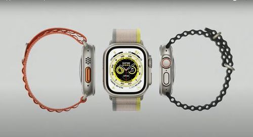 Mẫu Apple Watch mới của Apple. (Ảnh chụp màn hình)