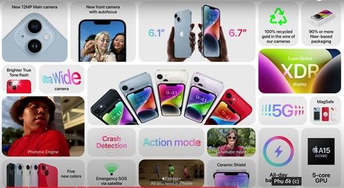 Apple đã 'khai tử' iPhone mini để thay bằng phiên bản Plus. (Ảnh chụp màn hình)