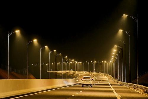 Hệ thống chiếu sáng do Sun Group đầu tư.