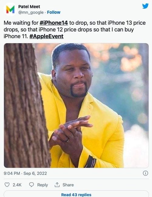 Chờ đợi iPhone 14 trình làng để iPhone 13, iPhone 12 giảm giá, từ đó có thể mua iPhone 11.
