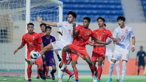 U20 Trung Quốc thắng nhọc trận mở màn. Ảnh: AFC.