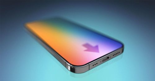  iPhone 15 Pro sẽ trở thành iPhone cao cấp đầu tiên của Apple có cổng USB-C. Ảnh: MacRumors. 