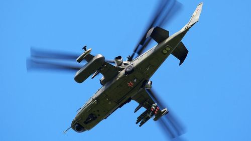Trực thăng Ka-52 Alligator. Ảnh: Không quân Nga.