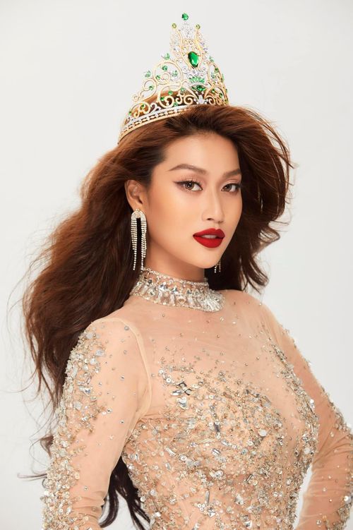 Thiên Ân sẵn sàng chinh phục vương miện Miss Grand International. Ảnh: NVCC.