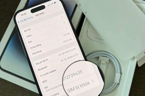 iPhone 14 Pro khóa mạng từ Canada hoạt động được ở Việt Nam. Ảnh: Bình Đoàn.