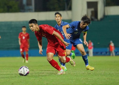 U17 Thái Lan vừa thể hiện một bộ mặt bạc nhược trước Việt Nam. Ảnh: Ngọc Lê.