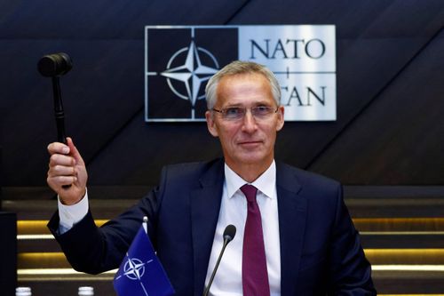  Tổng thư ký NATO Jens Stoltenberg. Ảnh: Reuters. 