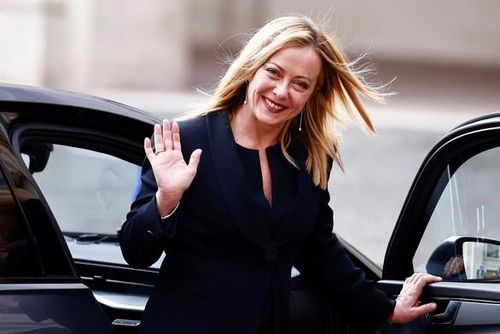 Tân Thủ tướng Italy Giorgia Meloni nhậm chức ngày 22/10. (Nguồn: Reuters)