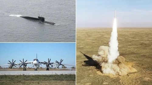 Hiện có 4 nước sở hữu bộ ba răn đe hạt nhân gồm Nga, Mỹ, Trung Quốc và Ấn Độ.