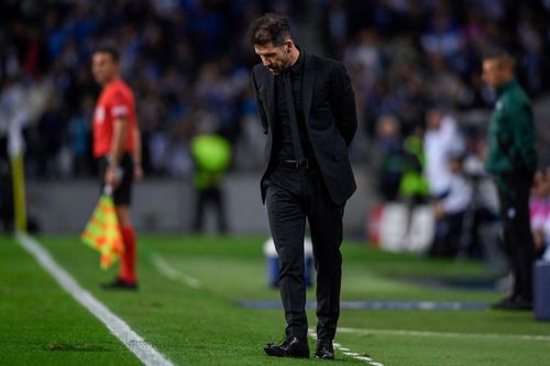 Simeone đang gặp khó khăn với Atletico Madrid.
